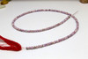 Silverite Pink Polished 2.5mm Faceted Round