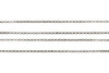 Antique Silver 1.8mm Petite Double Rolo Chain - Sold By 6 Inches