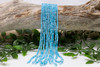 Mashan Jade Dyed Ocean Blue Polished 4mm Round