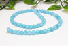 Mashan Jade Dyed Blue Polished 6mm Round