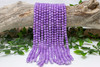 Mashan Jade Dyed Purple Polished 8mm Round