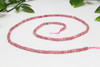 Pink Tourmaline A Grade Polished 2mm Faceted Cube