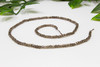 Smoky Quartz Polished 2.5mm Faceted Cube
