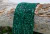 Malachite Polished 2mm Faceted Cube