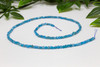 Apatite Polished 2.5mm Faceted Cube
