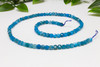 Apatite Polished 4mm Faceted Cube