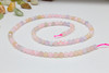 Beryl / Morganite Polished 4mm Faceted Round