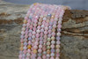 Beryl / Morganite Polished 4mm Faceted Round