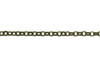 Antique Brass 1.8mm Petite Double Rolo Chain - Sold By 6 Inches