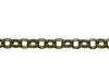 Antique Brass 1.8mm Petite Double Rolo Chain - Sold By 6 Inches