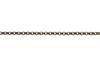 Antique Brass 2mm Rolo Chain - Sold By 6 Inches