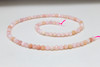 Pink Opal Polished 4mm Faceted Round