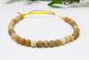 Picture Jasper Matte 6mm Round - 2mm Large Hole
