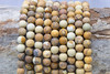 Picture Jasper Matte 6mm Round - 2mm Large Hole