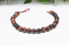 Red Tiger Eye A Grade Polished 8mm Round - 2mm Large Hole