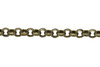 Antique Brass 3.5mm Rolo Chain- Sold By 6 Inches
