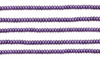 Czech Glass 4mm Rondelle -- Metallic Suede Purple