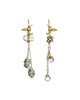 14K Gold over Sterling Silver Humming Bird Hook Earring Wires - Sold as a Pair
