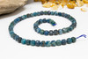 Apatite Polished 6mm Faceted Cube