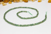 Green Apatite Polished 3mm Faceted Cube