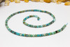 Natural Turquoise Polished 3mm Faceted Cube