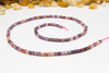 Ruby Polished Multi Color 3mm Faceted Cube