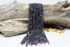 Purple Quartz Polished 3mm Faceted Cube