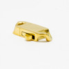 Gold Plated Stainless Steel 7x20mm Insertion Clasp