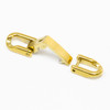 Gold Plated Stainless Steel 6x19mm Snap Clasp