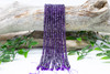 Amethyst A Grade Polished 4x6mm Faceted Rondelle
