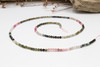 Tourmaline  Banded Polished 2mm Faceted Round