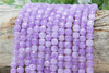 Dyed Lilac Quartz Polished 7mm Faceted Cube