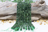 Dyed Green Quartz Polished 8mm Faceted Cube