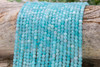 Amazonite Brazil Polished 4mm Faceted Cube