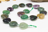 Rainbow Fluorite 20mm Hearts