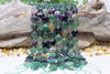 Rainbow Fluorite 20mm Hearts