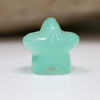 Luminous Acrylic Glow in the Dark Turquoise 15mm Star Beads - Package of 15