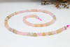 Beryl / Morganite Polished 4mm Faceted Cube