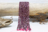 Purple Tourmaline Polished 4mm Faceted Cube