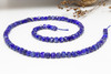 Lapis Polished 4mm Faceted Cube