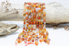 Natural Carnelian Polished 8-12mm Slab / Nugget