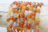 Natural Carnelian Polished 8-12mm Slab / Nugget