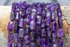 Amethyst Polished 8x12mm Irregular Cuboid