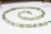 Prehnite Polished 5mm Faceted Cube