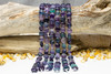 Rainbow Fluorite Polished 14mm Puffy Coin
