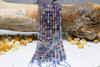 Rainbow Fluorite Polished 4x6mm Faceted Rondelle