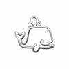 Wally the Whale - Sterling Silver