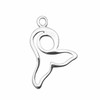 Whale Tail - Sterling Silver