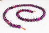 Tiger Eye A Grade Polished Dyed Purple / Pink Galaxy 6mm Round