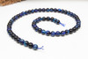 Tiger Eye A Grade Polished Dyed Dark Blue 6mm Round